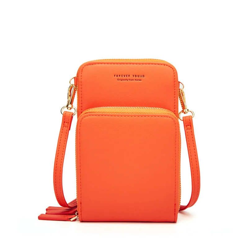Фото Модная вместительная сумка-слинг в Корейском стиле сумка через плечо однотонная