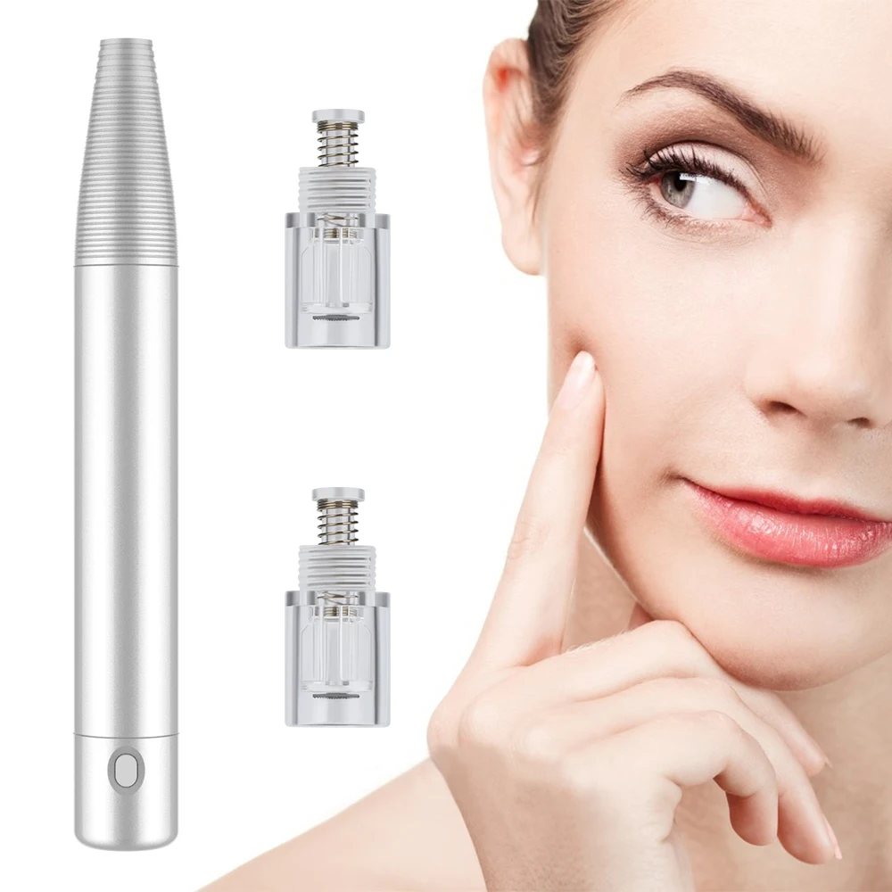 Rechargeable Derma pen Micro Needle Face Skin Therapy Remove Scar Reduce Wrinkles Tighten Pores Facial Care Beauty Instrument
Rechargeable Derma pen Micro Needle Face Skin Therapy Remove Scar Reduce Wrinkles Tighten Pores Facial Care Beauty Instrument