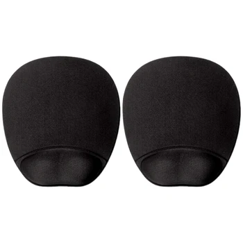 2 Pack Office Mouse Pad Mat Mousepad with Rest Wrist Support - Non-Slip Base - Special-Textured Surface (Black)
2 Pack Office Mouse Pad Mat Mousepad with Rest Wrist Support - Non-Slip Base - Special-Textured Surface (Black)