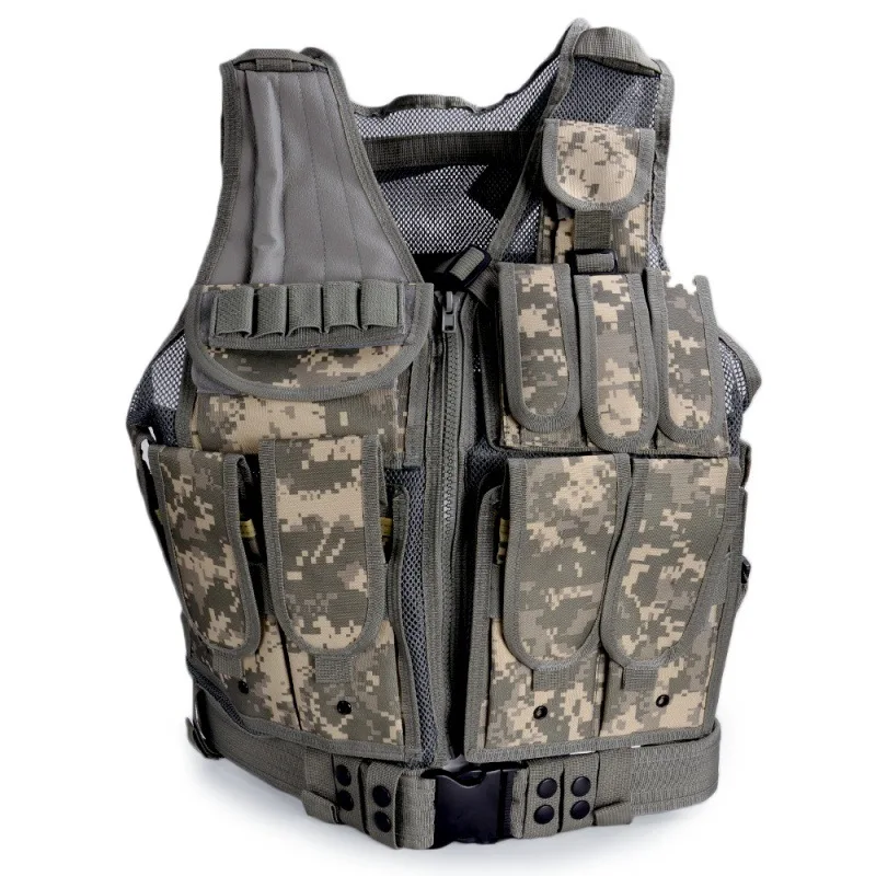 Tactical Vest Molle Modular Utility Mesh Vest CS Wargame Hunting Gear Combat Armor Military Airsoft Paintball Hunting Vests
Tactical Vest Molle Modular Utility Mesh Vest CS Wargame Hunting Gear Combat Armor Military Airsoft Paintball Hunting Vests