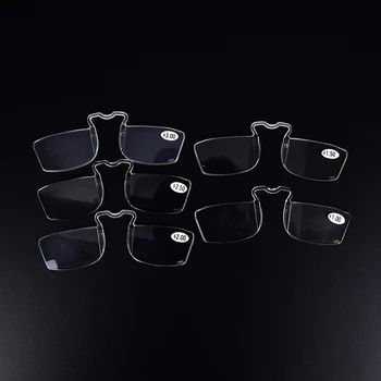 1Pcs Portable +1 +1.5 +2 +2.5 +3 No Frame Clip On nose Reading Glasses Older Mirror Nose Clip Mini Small Eyeglasses
1Pcs Portable +1 +1.5 +2 +2.5 +3 No Frame Clip On nose Reading Glasses Older Mirror Nose Clip Mini Small Eyeglasses