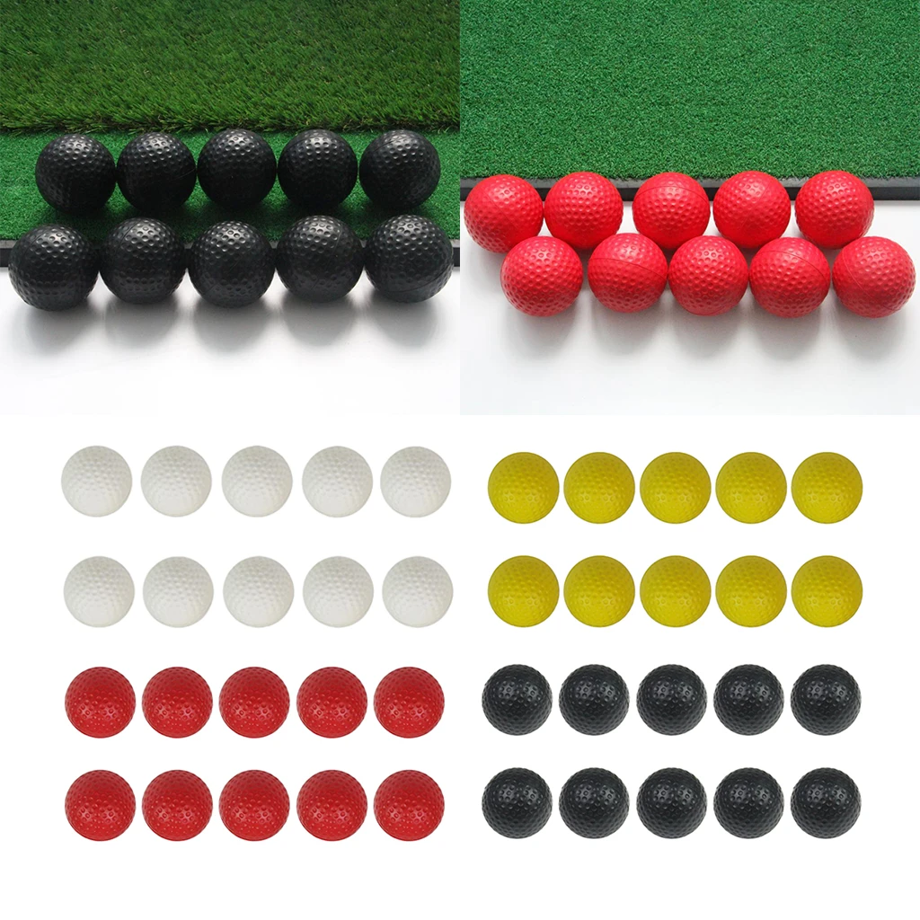 10Pcs Golf Training Balls Floating Golf Balls for Swing Practice Driving Range Home Use - 63mm Diameter - Choice of Color 10Pcs Golf Training Balls Floating Golf Balls for Swing Practice Driving Range Home Use - 63mm Diameter - Choice of Color