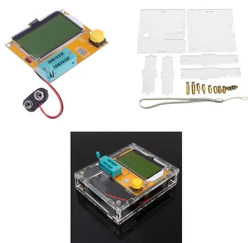 LCR-T4 Mega328 M328 Triode Capacitance ESR Meter MOS PNP Tester LCD Display Module+case diy electronics
LCR-T4 Mega328 M328 Triode Capacitance ESR Meter MOS PNP Tester LCD Display Module+case diy electronics