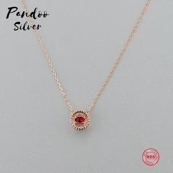PANDOO Fashion Charm Sterling Silver Original 1:1 Copy, Flame Red Lip Chain Necklace Female Luxury Jewelry Gifts
PANDOO Fashion Charm Sterling Silver Original 1:1 Copy, Flame Red Lip Chain Necklace Female Luxury Jewelry Gifts