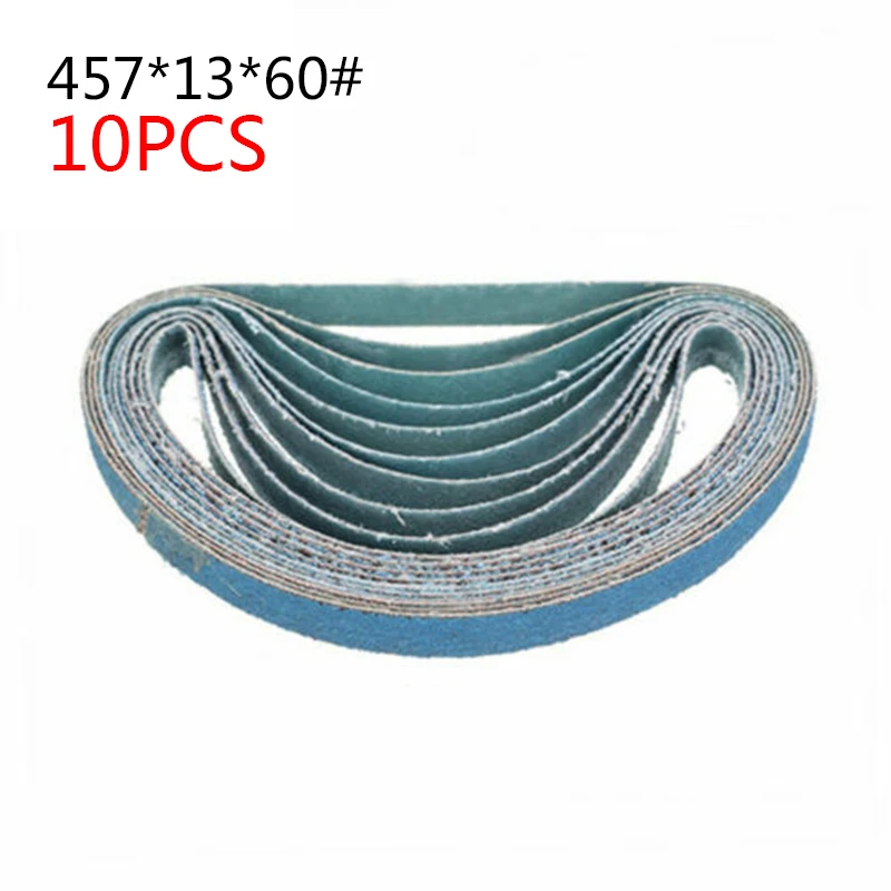 Sturdy and durable long service life 10Pcs Abrasive File Sanding Belt Alumina Band 40/60/80/120 Grits 457*13mm
Sturdy and durable long service life 10Pcs Abrasive File Sanding Belt Alumina Band 40/60/80/120 Grits 457*13mm