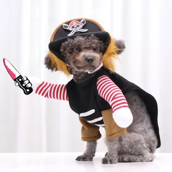 Funny Pet Clothes Halloween Dog Cat Cosplay Pirate Costume Party Comfort Clothing For Small Dog Corsair Dressing Up Clothes #
Funny Pet Clothes Halloween Dog Cat Cosplay Pirate Costume Party Comfort Clothing For Small Dog Corsair Dressing Up Clothes #