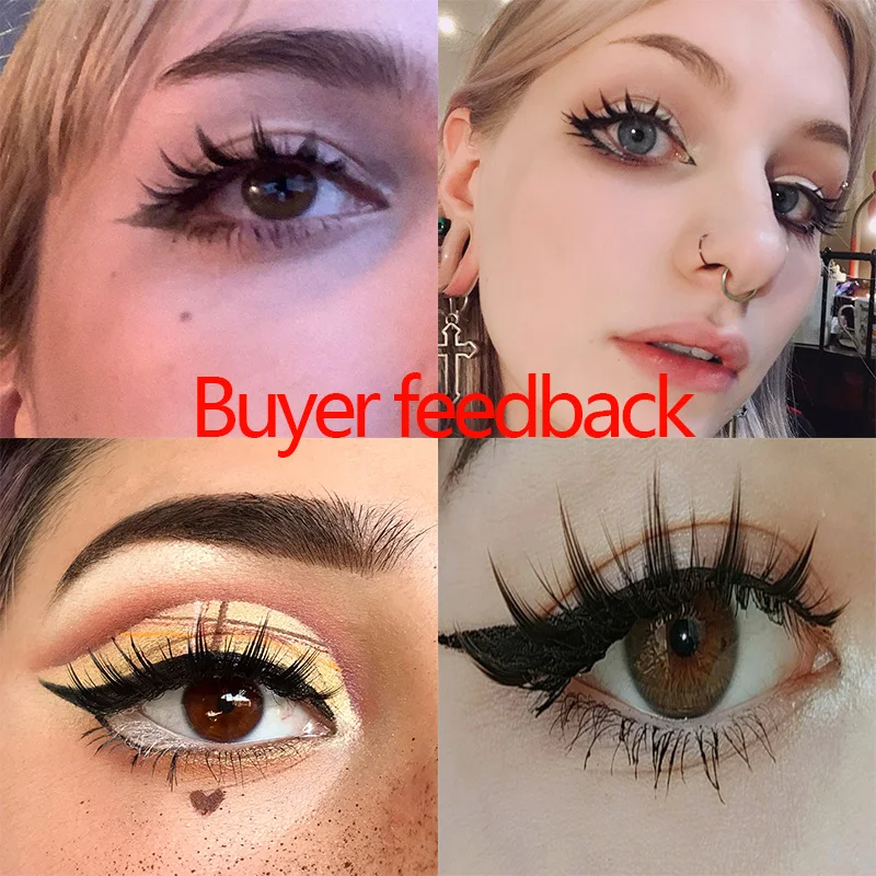 Qsezeny 5 Pairs Japanese Serious Makeup False Eyelashes Tapered Cross Messy Soft Thick Lashes Extension Daily Dating Cosplay Beauty Tool 12 Qsezeny 5 Pairs Japanese Serious Makeup False Eyelashes Tapered Cross Messy Soft Thick Lashes Extension Daily Dating Cosplay Beauty Tool -Zentai shop online Hbb72d638b31e478695118ea4d42a868fZ.jpg