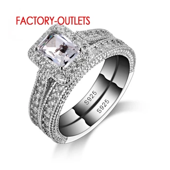 New White Crystal Cubic Zircon 925 Wedding Engagement Party Rings For Women Bridal Jewelry
New White Crystal Cubic Zircon 925 Wedding Engagement Party Rings For Women Bridal Jewelry
