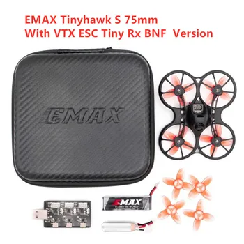 RC Helicopters BNF EMAX Tinyhawk S 75mm F4 OSD 1 - 2S Micro Indoor FPV Racing Drone TH0802 Motor 600TVL CMOS Camera 25MW VTX
RC Helicopters BNF EMAX Tinyhawk S 75mm F4 OSD 1 - 2S Micro Indoor FPV Racing Drone TH0802 Motor 600TVL CMOS Camera 25MW VTX