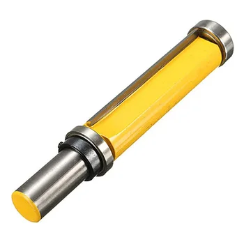 1/2 Inch Woodwork Shank Flush Trim Router Bit Top With Bottom Bearing Corner Smoothing Woodworking Tool For Wood Metal Polishing
1/2 Inch Woodwork Shank Flush Trim Router Bit Top With Bottom Bearing Corner Smoothing Woodworking Tool For Wood Metal Polishing