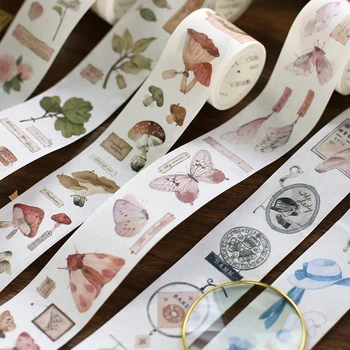 Vintage Animal Plants Specimens Bullet Journal Washi tape Carft Paper Adhesive Tape DIY Scrapbooking Sticker Label Masking tapes
Vintage Animal Plants Specimens Bullet Journal Washi tape Carft Paper Adhesive Tape DIY Scrapbooking Sticker Label Masking tapes