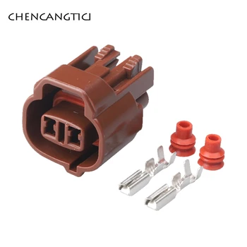 5 sets 2 Pin way Sumitomo Waterproof Female Temperature Sensor Plug Automotive Wire Connector Plug For Toyota Mazda 6189-0033
5 sets 2 Pin way Sumitomo Waterproof Female Temperature Sensor Plug Automotive Wire Connector Plug For Toyota Mazda 6189-0033