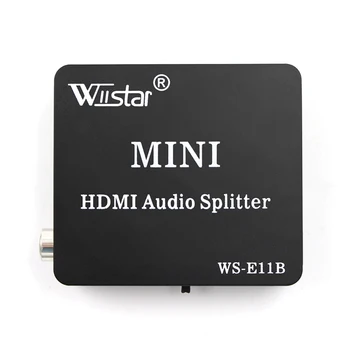 Wiistar HDMI Audio Extractor Video Switch Switcher 1080P 4K HDMI Splitter 3 input 1 output Port Hub for DVD HDTV Xbox PS3 PS4
Wiistar HDMI Audio Extractor Video Switch Switcher 1080P 4K HDMI Splitter 3 input 1 output Port Hub for DVD HDTV Xbox PS3 PS4