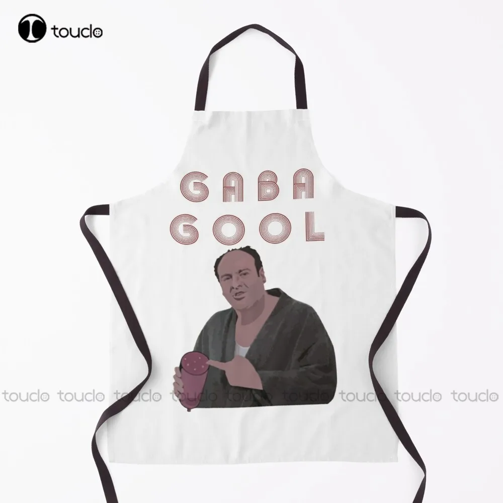 

Gabagool - It'S What'S For Dinner Tony Soprano Apron Maid Apron For Women Men Unisex Adult Personalized Custom Cooking Aprons