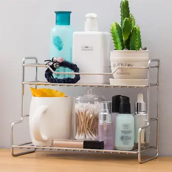 1 Pc Double-Layer Practical Storage Holder Home Hotel Restaurant Double-Layer Seasoning Bottles Sorting Storage Rack
1 Pc Double-Layer Practical Storage Holder Home Hotel Restaurant Double-Layer Seasoning Bottles Sorting Storage Rack