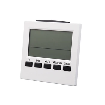 Digital Wireless Thermometer Hygrometer Temperature Humidity Moisture Meter For Smart Home Vegetable Greenhouse Warehouse Farm
Digital Wireless Thermometer Hygrometer Temperature Humidity Moisture Meter For Smart Home Vegetable Greenhouse Warehouse Farm