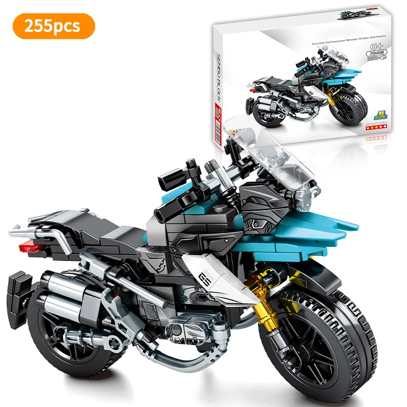 Creator GS rally bike Motorcycle Off-road Speed Racing Motor Holding Vehicle Moc Technic Building Blocks Toys For Children Gift
Creator GS rally bike Motorcycle Off-road Speed Racing Motor Holding Vehicle Moc Technic Building Blocks Toys For Children Gift