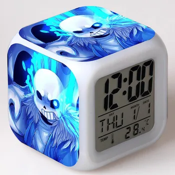 Undertale Anime Figma Model LED Alarm Clock Colorful Flash Light Thermometer Action & Toy Figures
Undertale Anime Figma Model LED Alarm Clock Colorful Flash Light Thermometer Action & Toy Figures