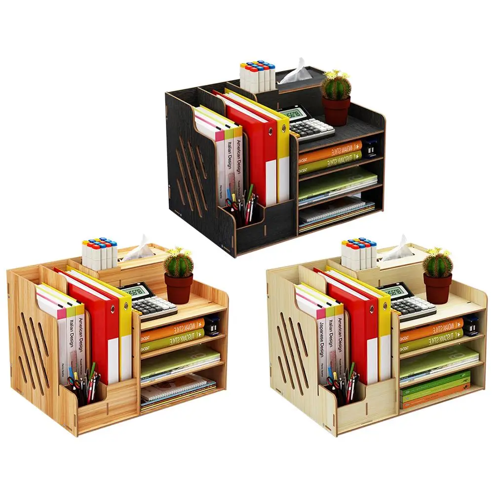 Wooden Desktop Organizer Light Weight Office Supplies Books Holder Paper Extraction Storage Box High Quality Fast Delivery
Wooden Desktop Organizer Light Weight Office Supplies Books Holder Paper Extraction Storage Box High Quality Fast Delivery