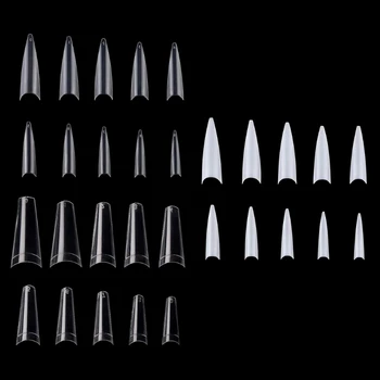 500Pcs/bag Natural Clear Gel Nail Manicure Decor Nail Art Tips Full Cover French Curve False Nails
500Pcs/bag Natural Clear Gel Nail Manicure Decor Nail Art Tips Full Cover French Curve False Nails