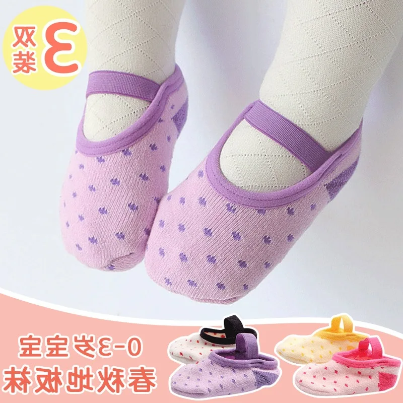 Baby Floor Socks Cotton Anti-slip Dispensing Primary Infants Indoor Learner Anti-Cold Foot Sock Bandage Cloth Floor Shoes Autumn 
Baby Floor Socks Cotton Anti-slip Dispensing Primary Infants Indoor Learner Anti-Cold Foot Sock Bandage Cloth Floor Shoes Autumn