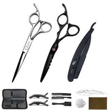 6''440C Scissors Hairdressing Hair Cutting Scissors Thinning Scissors Haircut stainless steel Professional Hairdressing Scissors
6''440C Scissors Hairdressing Hair Cutting Scissors Thinning Scissors Haircut stainless steel Professional Hairdressing Scissors