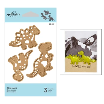 Dinosaur Animal 2020 Hot Metal Cutting Dies For DIY Scrapbooking Craft and Card Making Foil Album Decorative Embossing No Stamps
Dinosaur Animal 2020 Hot Metal Cutting Dies For DIY Scrapbooking Craft and Card Making Foil Album Decorative Embossing No Stamps