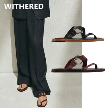 Withered 2020 SS ins indie folk vintage Genuine leather Roma flat slippers sandals women shoes woman women shoes women sandals
Withered 2020 SS ins indie folk vintage Genuine leather Roma flat slippers sandals women shoes woman women shoes women sandals