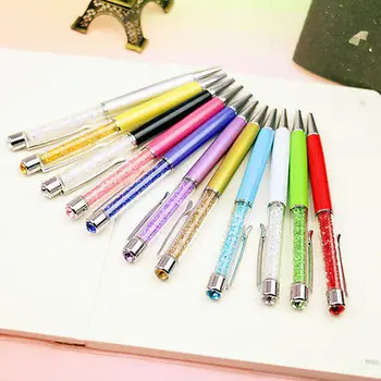 12colors Black Ink Ballpoint Pen with Top bling Diamond Crystal Metal Pen Lovers Gift
12colors Black Ink Ballpoint Pen with Top bling Diamond Crystal Metal Pen Lovers Gift