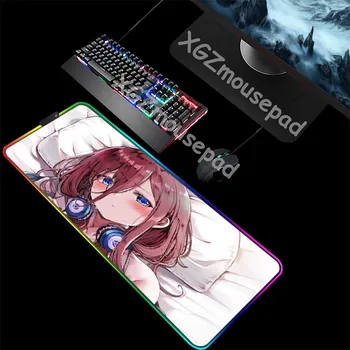 XGZ Shy Girl Headset Pattern Custom Large RGB Mouse Pad Black Lock Edge Computer Keyboard Desk Mat Speed Rubber Stripe Non-slip
XGZ Shy Girl Headset Pattern Custom Large RGB Mouse Pad Black Lock Edge Computer Keyboard Desk Mat Speed Rubber Stripe Non-slip