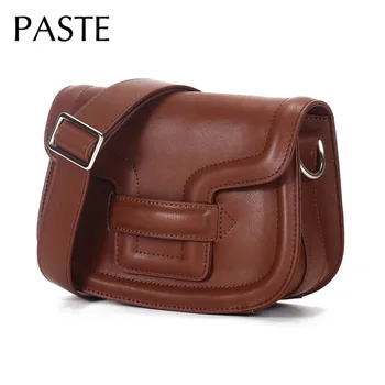 2020 retro ins brand design women's saddle bag small 100% cow leather oil waxing Solid Crossbody Shoulder Messenger Bag
2020 retro ins brand design women's saddle bag small 100% cow leather oil waxing Solid Crossbody Shoulder Messenger Bag