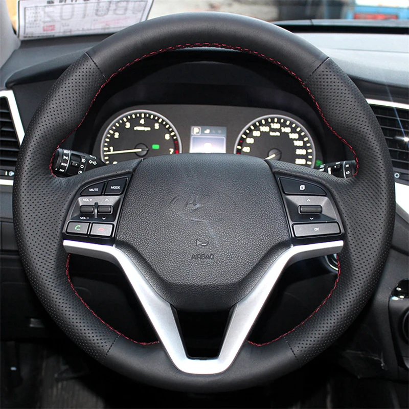 Free Shipping High Quality cowhide Top Layer Leather handmade Sewing Steering wheel covers protect For Hyundai Tucson
Free Shipping High Quality cowhide Top Layer Leather handmade Sewing Steering wheel covers protect For Hyundai Tucson