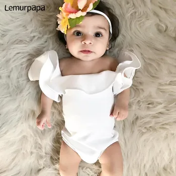 Baby Girl Bodysuits Clothes Off Shoulder Falbala One Piece Body Suit Newborn Infant Girls Toddler Twins Baby Clothing Onesies
Baby Girl Bodysuits Clothes Off Shoulder Falbala One Piece Body Suit Newborn Infant Girls Toddler Twins Baby Clothing Onesies