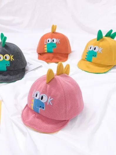 Autumn and Winter New Children Hat Dinosaur Soft Edge Cotton Cartoon Caps Little Baby Corduroy Baseball Cap Toddler Hats
Autumn and Winter New Children Hat Dinosaur Soft Edge Cotton Cartoon Caps Little Baby Corduroy Baseball Cap Toddler Hats