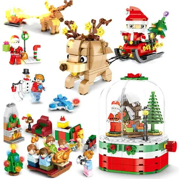 Creative Educational Building Blocks Toys For Children 6Years DIY Present Sembo Christmas Theme Series Small Bricks 601090 B952
Creative Educational Building Blocks Toys For Children 6Years DIY Present Sembo Christmas Theme Series Small Bricks 601090 B952