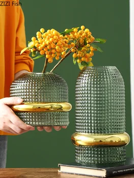 ART FLOWER VASE HOME DECORATION GLASS VASES VINTAGE FLOATING POINT EMBOSSED TRANSPARENT HYDROPONIC FLOWERS POT MODERN FLORAL
ART FLOWER VASE HOME DECORATION GLASS VASES VINTAGE FLOATING POINT EMBOSSED TRANSPARENT HYDROPONIC FLOWERS POT MODERN FLORAL