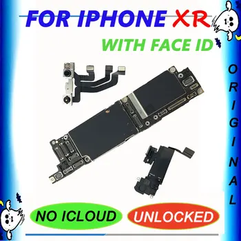 Original Motherboard For iPhone XR with / without Face ID Unlocked Mainboard Logic boards iCloud remove MB Plate for iphone XR
Original Motherboard For iPhone XR with / without Face ID Unlocked Mainboard Logic boards iCloud remove MB Plate for iphone XR