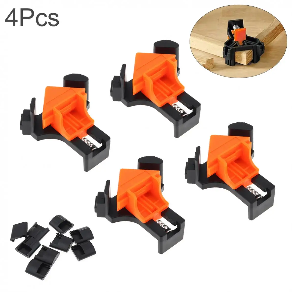 4 pcs/lot 90 Degree Right Angle Clamp Fixing Clips Picture Frame Corner Clamp Woodworking Hand Tool Angle Clamps Pipe Clamp
4 pcs/lot 90 Degree Right Angle Clamp Fixing Clips Picture Frame Corner Clamp Woodworking Hand Tool Angle Clamps Pipe Clamp