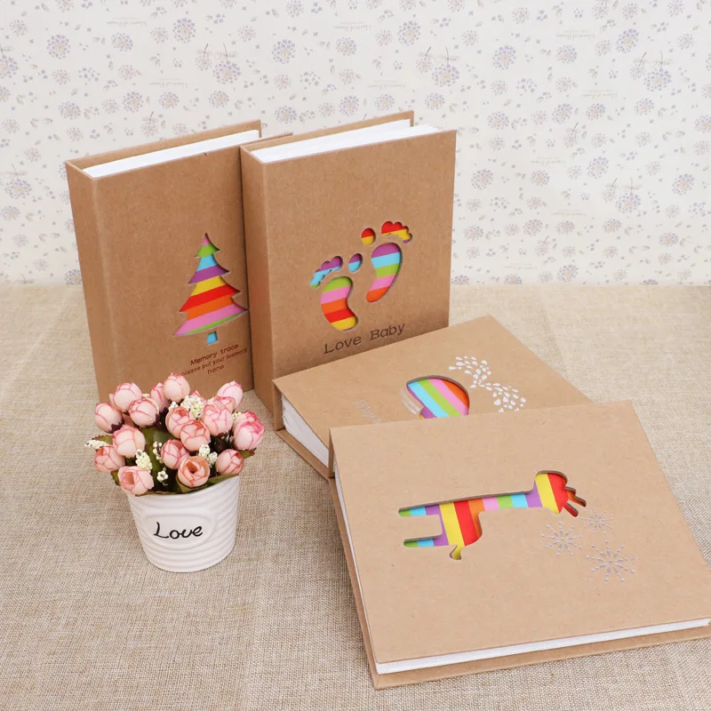 Ажурная памятная книга из крафт-бумаги с бронзовым эффектом для роста ребенка, милый мультяшный альбом для скрапбукинга, рождественские подарки для детей, 7-цветный фотоальбом
Ажурная памятная книга из крафт-бумаги с бронзовым эффектом для роста ребенка, милый мультяшный альбом для скрапбукинга, рождественские подарки для детей, 7-цветный фотоальбом