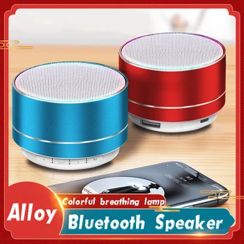 Metal Bluetooth Speaker Outdoor Portable Loudspeaker 3D 10W Stereo Music Surround Wireless Mini Column Support FM TFCard Speaker
Metal Bluetooth Speaker Outdoor Portable Loudspeaker 3D 10W Stereo Music Surround Wireless Mini Column Support FM TFCard Speaker