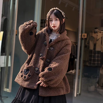 Princess tea party sweet lolita preppy style princess Japanese Vestidos Kawaii Girl Tea Party winter coat Cos Loli Cosplay
Princess tea party sweet lolita preppy style princess Japanese Vestidos Kawaii Girl Tea Party winter coat Cos Loli Cosplay