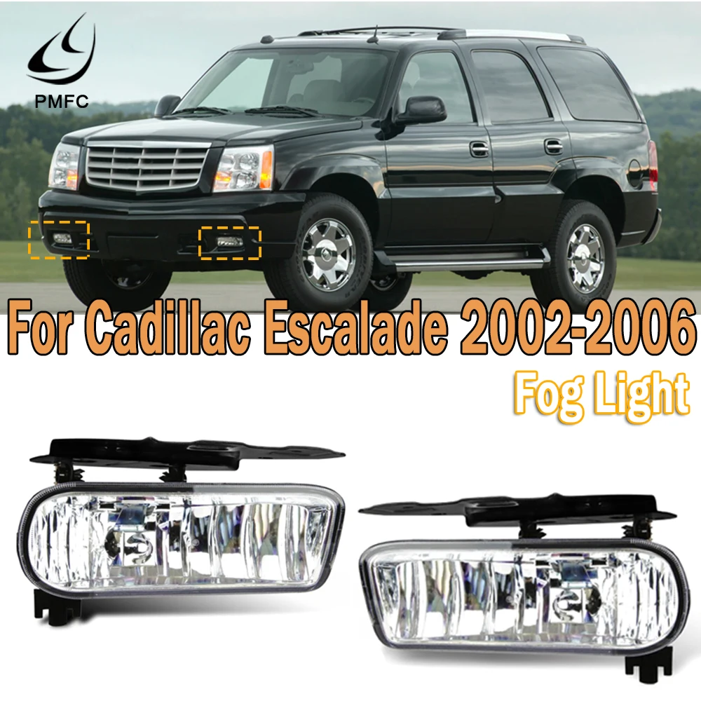 PMFC Front Bumper Fog light Car Fog Lamp Assembly Left Right For Cadillac Escalade 2002 2003 2004 2005 2006 15252038 15252039
PMFC Front Bumper Fog light Car Fog Lamp Assembly Left Right For Cadillac Escalade 2002 2003 2004 2005 2006 15252038 15252039