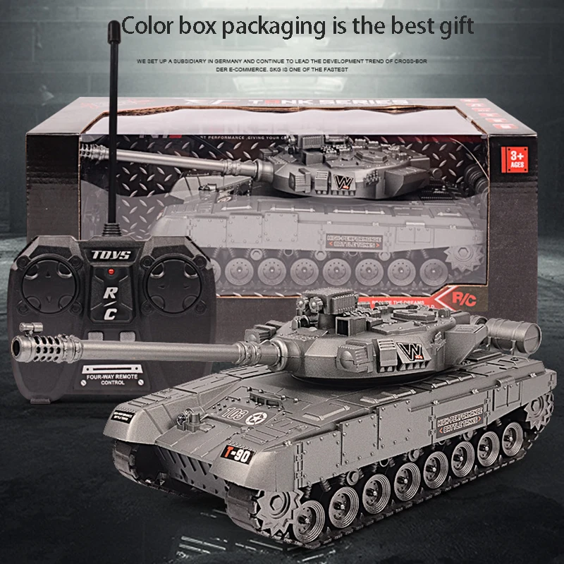 Original Four-Channel World Of Tanks Military Model Children Light Music Turret Rotating Tanks On Radio Control Toy Gift
Original Four-Channel World Of Tanks Military Model Children Light Music Turret Rotating Tanks On Radio Control Toy Gift