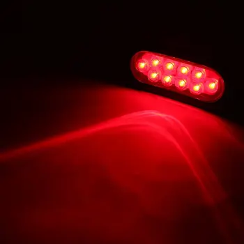OUTAD Red Oval Sealed LED Turn Signal and Parking Light Kit for Truck Trailer Turn Stop and Tail Light Waterproof 2PCS
OUTAD Red Oval Sealed LED Turn Signal and Parking Light Kit for Truck Trailer Turn Stop and Tail Light Waterproof 2PCS
