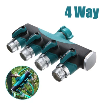 1pc 4 Way Water Distributor Brass Garden HoseTap Connector Adaptor Faucet Manifold Valve Agriculture Irrigation Splitters
1pc 4 Way Water Distributor Brass Garden HoseTap Connector Adaptor Faucet Manifold Valve Agriculture Irrigation Splitters