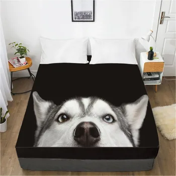 3D Fitted Sheet Bed Mattress Fitted Cover Custom Design Bed Linens Sheets Bedsheet Black 100x203 Animal Cat Dog Pet Bedding
3D Fitted Sheet Bed Mattress Fitted Cover Custom Design Bed Linens Sheets Bedsheet Black 100x203 Animal Cat Dog Pet Bedding