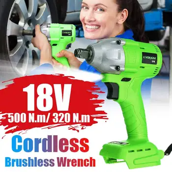 Rechargeable Cordless Impact Wrench With LED Light 320 N.m Wireless Impact Wrench Electric Wrench Suitable For Home Construction
Rechargeable Cordless Impact Wrench With LED Light 320 N.m Wireless Impact Wrench Electric Wrench Suitable For Home Construction