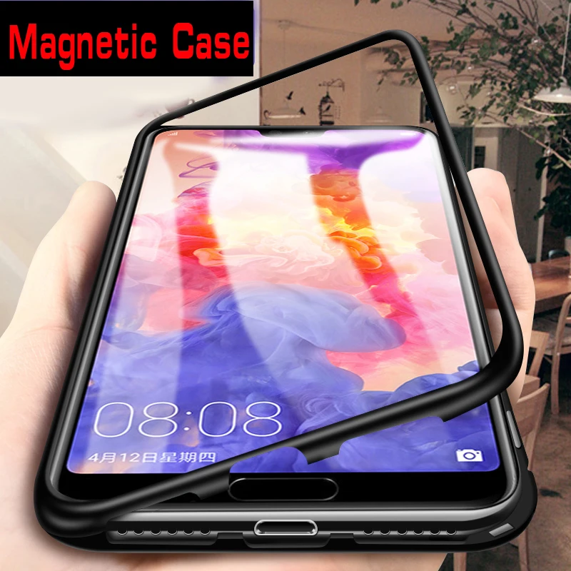 

Metal Magnetic Case For Samsung Galaxy S10 S9 S8 Plus S10E S7 Edge Note 8 9 M20 M10 A30 A50 A7 A8 A9 J4 J6 Plus 2018