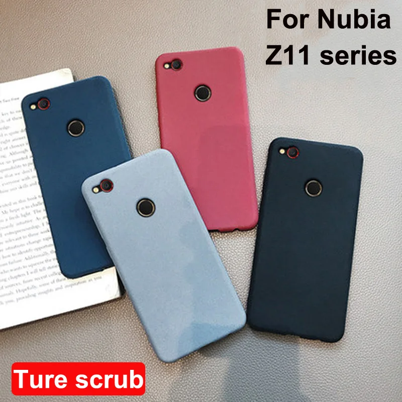 

For ZTE Nubia Z11 Z11mini Z11miniS Z11Max Case Z11 miniS Rock sand Silicone scrub soft back cover Z11 MAX coque Z11 mini shell