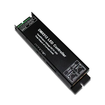 3CH 4CH RGB RGBW DMX 512 Decoder led controllerDC12-24V RGB RGBW LED DMX512 decoder 3/4 Channel * 4A for LED Strip Light
3CH 4CH RGB RGBW DMX 512 Decoder led controllerDC12-24V RGB RGBW LED DMX512 decoder 3/4 Channel * 4A for LED Strip Light
